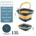 thumbnail image 1 of Portable Folding Plastic Foot Bath Tub Over Knee Large Size Foot Soaking Bucket for Home Use, 1 of 5