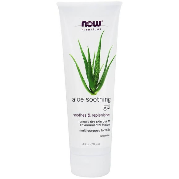 NOW Foods - Aloe Soothing Gel Multi-Purpose Formula - 8 oz.