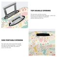 thumbnail image 5 of Lsque Fall Rabbit Printed Luggage Cover, Travel Luggage Protector,Scratch and Dirt Resistant, Fits 18-32 Inch Luggage - Large, 5 of 9
