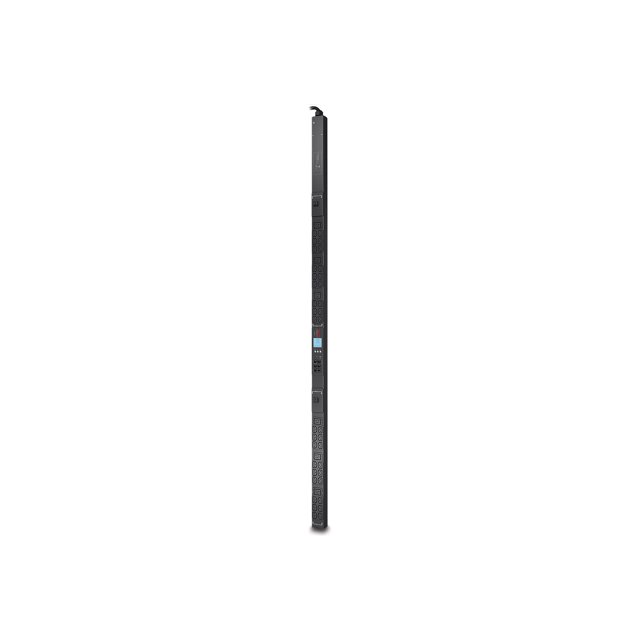 APC Metered Rack PDU - Bande de Répartition d'Alimentation (Montable sur Rack) - AC 200/208/230 V - Ethernet 10/100, RS-232 - Entrée : NEMA L6-30 - Connecteurs de Sortie : 42 (Power IEC 60320 C13, IEC 60320 C19) - 0U - Noir - pour P/N : SMX1000C, SMX1500RM2UC, SMX1500RM2UCNC, SM