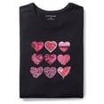 thumbnail image 3 of Catherines Women's Plus Size Glitter Graphic Tee, 3 of 5