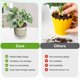 thumbnail image 4 of Uxcell 2-Pack Plato para Plantas, 5.5 Pulgadas/14 cm Bandejas de Plástico para Drenaje de Agua y Protección/Macetas, Bandeja de Goteo para Macetas [Blanco], 4 of 7