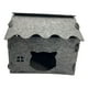 thumbnail image 1 of Nido para gatos, cama cúbica, acogedora y extraíble, de fieltro, para otoño e invierno, para gatitos, hámsters, conejos y pomeranias., 1 of 8