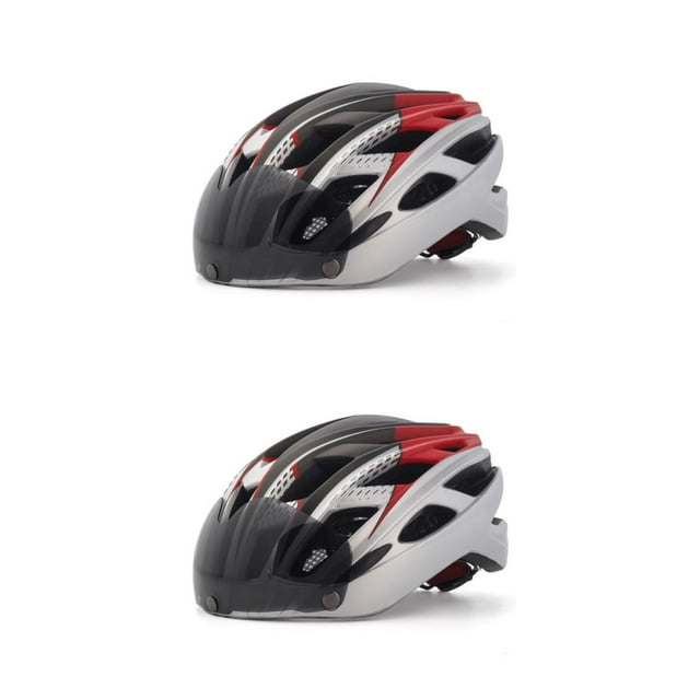 Soidarity Casco de bicicleta de protección de seguridad para hombres adultos actividades al aire libre casco de bicicleta de montaña portátil Type7 NO7