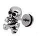 thumbnail image 4 of Skull Studs Punk Earrings Gothic Post Earrings Jewelry Gift For Men Women Rock------Product code 69130, 4 of 5