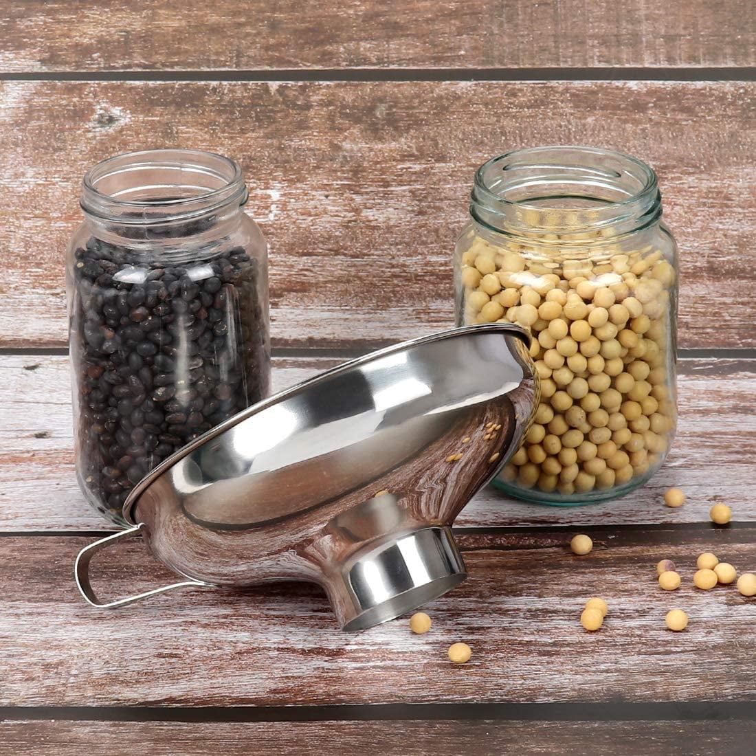 Mason Jar Lifestyle Stainless Steel Canning Funnel for Mason Jars