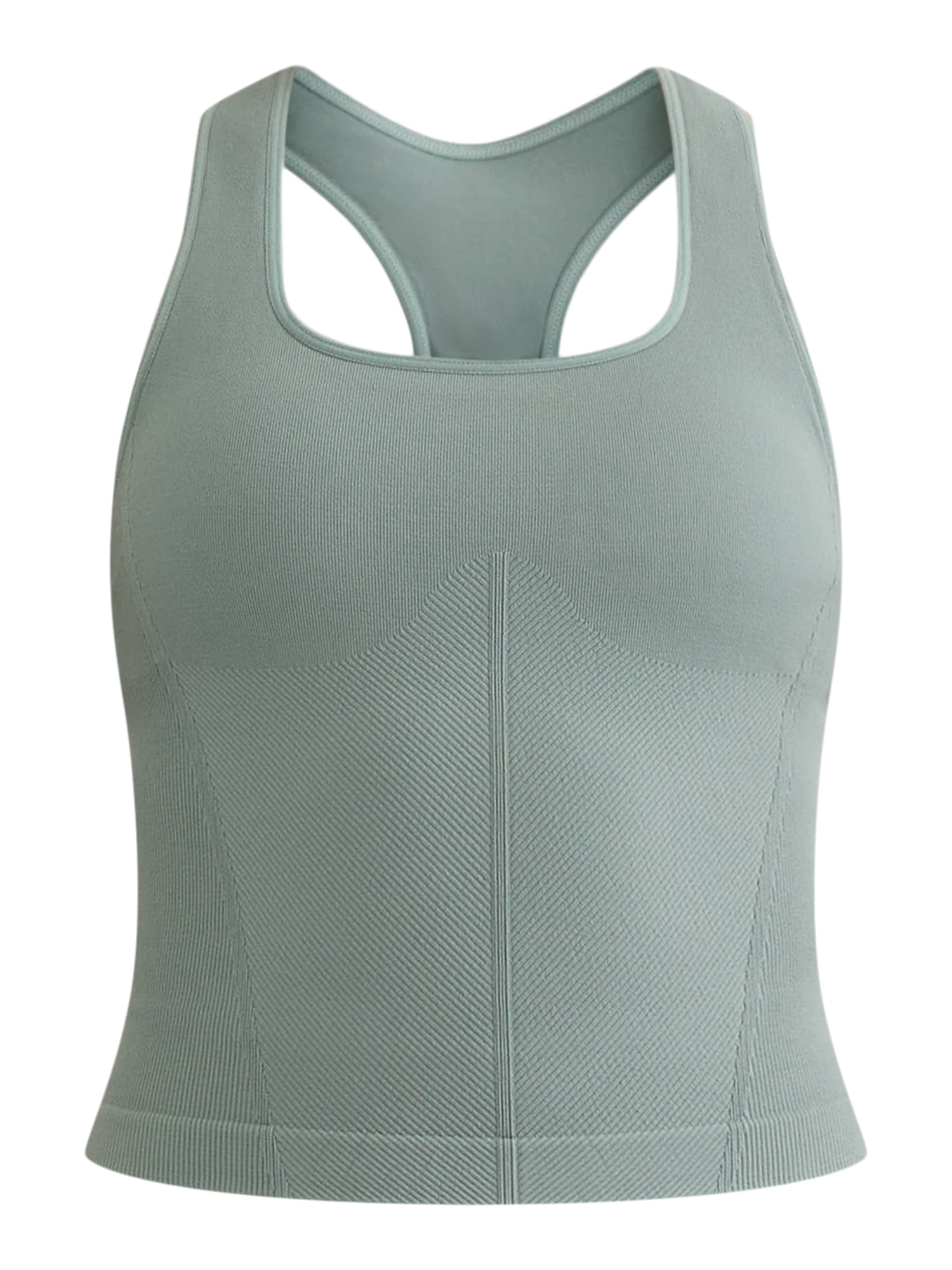 Avia Women's Seamless Mini Rib Corset Top, Sizes XS-XXXL