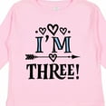 thumbnail image 4 of Inktastic 3rd Birthday 3 Year Old Arrow Girls Long Sleeve Toddler T-Shirt, 4 of 5