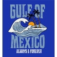 thumbnail image 4 of Gulf of Mexico Always & Forever Youth Royal Blue Crew Neck Short Sleeve Tee-Small, 4 of 4