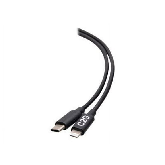 C2G 3Ft Usb-C To Lightning M/M Sync & Charging Cable Black, C2G54555 (09VU83)