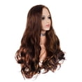 thumbnail image 3 of Guardurnaity Peluca de mujer largo rizado decorativo pelo falso Artificial simulación postizo transpirable ajustable moda Cosplay planchado Cuidado del cabello Guardurnaity CE014387-00, 3 of 6