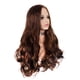 thumbnail image 2 of Jumpingount Peluca de mujer largo rizado decorativo pelo falso Artificial simulación postizo transpirable ajustable moda Cosplay planchado Cuidado del cabello, 2 of 6