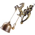 thumbnail image 2 of Retro Metal Doorbell Chime, Magnetic Hanging Bell for Shop, Durable Wind Chime with Charming Horse Design for Housewarming, 2 of 4