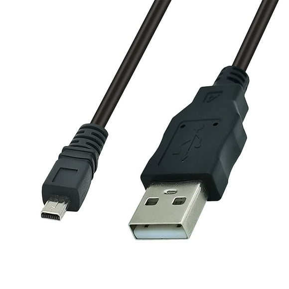 Cable USB de transferencia de datos y sincronización de datos de cámara para Sony Cybershot