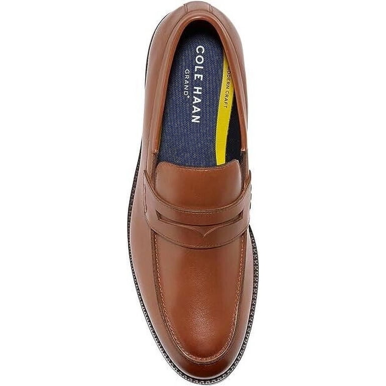 Cole Haan Grand+ Dress Penny Loafer British Tan Size 11 US  display picture 1