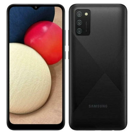 Pre-Owned Samsung SM-A025UZKATMK 6.5" Galaxy A02s 3GB 32GB T-Mobile SmartPhone, Black