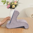 thumbnail image 6 of Lypsnake Tablet Pillow Stand & iPad Holder, Soft Velvet Multi-Angle Cushion for Reading Typing and Viewing, Universal Support for Tablets E-Readers and Phones, 6 of 6