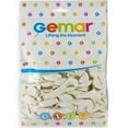 thumbnail image 3 of Gemar - 5 Metallic White Latex Balloons #029 (50pcs), 3 of 5