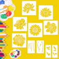 thumbnail image 4 of IIDEA Set de 10 Plantillas de Flores 36 cm para DIY, 4 of 7