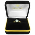 thumbnail image 2 of Galaxy Gold 14K Yellow Gold 1.77 Carat Natural Diamonds and Aquamarine Ring - March Birthstone - Courage & Clarity - Sizes 5.5 to 11 - Fine Jewelry for Women, 2 of 2