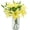 Yellow, variant on HAOSHICS 6Pcs Artificial Lily Flowers, Fake Lily Bouquet, Latex Real Touch Flowers for Home Office Wedding Party Vases Table Centerpieces Decor (Yellow)