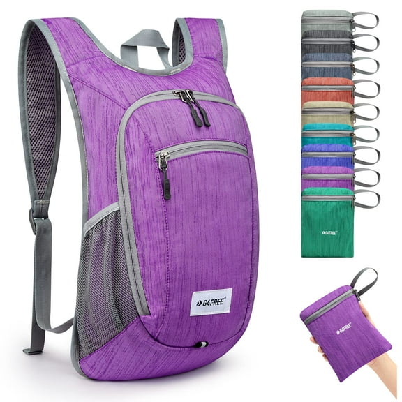 Mochila de senderismo G4Free ligera de 10 L/15 L, plegable e impermeable