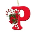thumbnail image 1 of Seyotauo 26 Letter Ornaments for Christmas Tree Decoration - Personalized Hanging Pendant Xmas Alphabet for Christmas Initial Ornament 2025, DIY Craft Ornaments,Original Gifts for Family Friends, 1 of 3