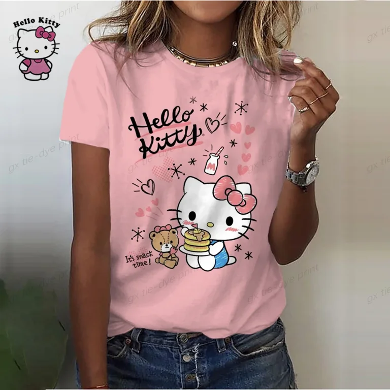 Fashion Casual Printing O Neck Tops Fashion Casual Printing O Neck Tops