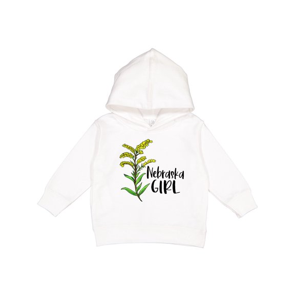 Inktastic Nebraska Girl Goldenrod Flower Toddler Hoodie