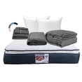 thumbnail image 1 of Colchon Monaco King Size+Almohada Royal Twin+Protector Lux+Sabanas Royal+Edredon Homy, 1 of 8