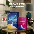 thumbnail image 5 of Stayfree Ultra Thin Pads For Women With Wings, Overnight, 28 Pads, 5 of 12