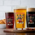 thumbnail image 4 of Hello Welcome Winter The Ski Airedale Terrier Snowy Day 16oz Pint Beer Glass Mug Dale Waterside Dog Lover Beer Glasses Cup - 13013, 4 of 5