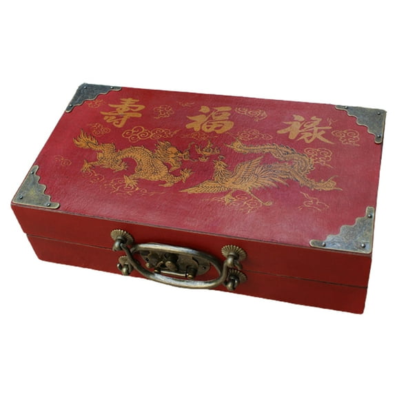 1 Set of Antique Chess Small Wooden Chess Board Terracotta Warrior Chess Pieces Character Parenting Gifts Entertainment