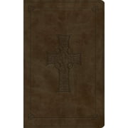 Large Print Value Thinline Bible-ESV-Cross Design (Other)(Large Print)