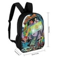 thumbnail image 2 of Scooby Doo Daypack 17 Inch Schoolbag Backpack Rucksack Large Capacity Shoulder Bag Travel Bags Students Bookbag, 2 of 8