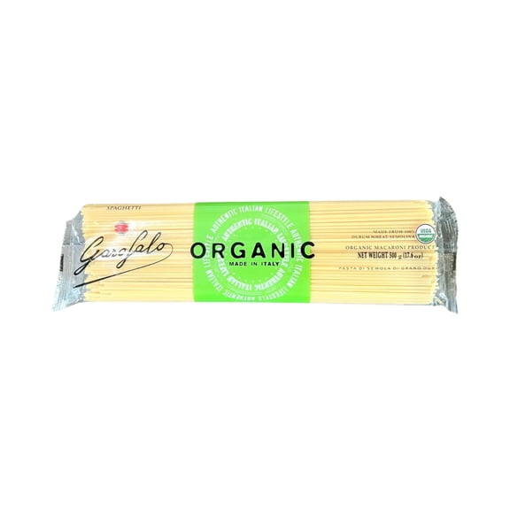 Garofalo, Organic Authentic Italian Spaghetti Noodles, 17.6 oz, 8-Count