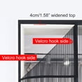 thumbnail image 2 of Mistaha Polyester Magnetics Screen Door Fly Insects Screen Door Net Screen Curtain Full Frame Adhesive, 2 of 8
