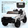 thumbnail image 5 of 2025 New 24V 2-Seater Electric Toy Car - Ride on Toys with Remote Control, Kids Electric Toy Car, Battery Powered, 4xSpring Suspension, LED Lights, Wireless Music, 3 Speeds, 5 of 6