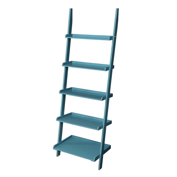 Kingfisher Lane Bookshelf Ladder - Blue