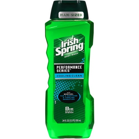 Irish Spring Performance Series Cooling Clean Body Wash, 24 fl oz