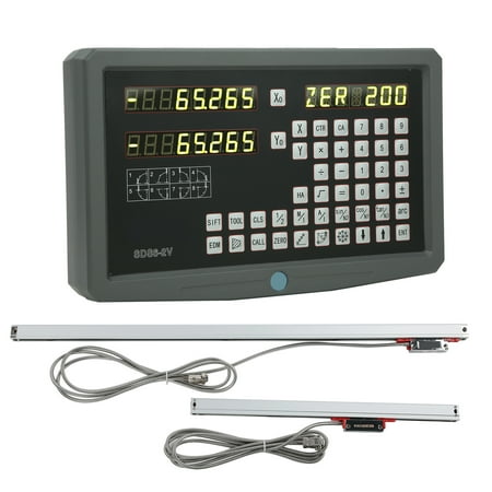 LAFGUR SDS6-2V Digital Readout Display For Milling Machine 2 Axis ...