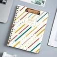 thumbnail image 1 of Ovzne Clipboard A4 Notebook 2025 English Notepad Coil Diary Planner Work Sports Schedule On Clearance, 1 of 6