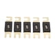 thumbnail image 1 of 5 unids/set 12V/24V/32V 100A ANL fusible de cuchilla chapado en oro de gran tamaño para sistema de Audio y vídeo de coche, 1 of 12