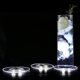 thumbnail image 3 of Posavasos LED para cócteles, 4 unidades, posavasos luminosos LED, antideslizantes e impermeables, transparentes, para cerveza, bebidas, clubes, bares, fiestas, decoración de bodas, 3 of 8