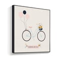 thumbnail image 2 of wall26 Floating Framed Canvas Wall Art for Living Room, Bedroom Canvas Prints for Home Decoration Ready to Hang - 24x24 inches, 2 of 4