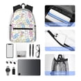 thumbnail image 4 of Fotbe Cartoon Bunny Mochila Ligera Casual para Laptop para Hombres y Mujeres, Mochila Impermeable de Uso Diario, Mochila para Universidad, 4 of 6