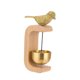 thumbnail image 1 of Timbre de puerta Timbres de comerciantes Decoraciones de madera Regalo creativo Timbre de puerta Timbre de puerta Con pájaro, 1 of 9
