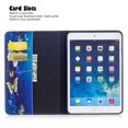 thumbnail image 3 of iPad Mini 1 2 3 Case, Allytech PU Leather Lightweight Stand Cover Wallet Case with Card/ Cash Slots for 7.9 inch Apple iPad Mini 1 2 3 Model, Blue Butterfly, 3 of 6