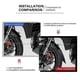thumbnail image 3 of Front Fender Extender For Honda NT1100 2022 - NT 1100 Accessories Fenders Extension Iengthen Mudguard Splash Protection Guard Banmo, 3 of 5