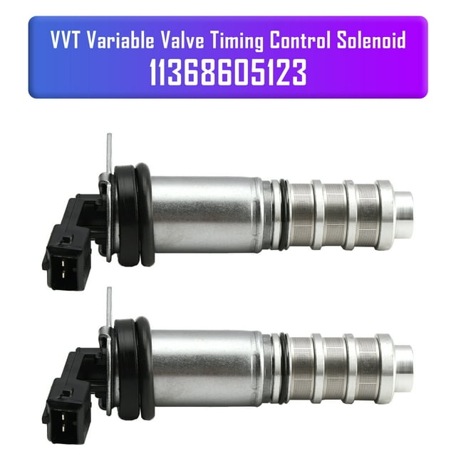 2 Pcs Solénoïde de Contrôle de Valve Variable VVT pour BMW 335i 535i 11368605123